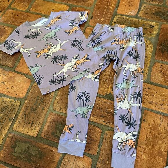 Carters Dino pajamas - Picture 1 of 4